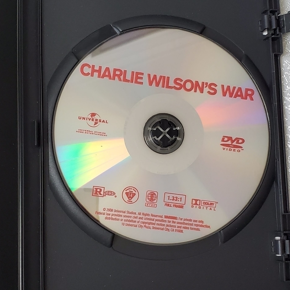 Charlie Wilson's War DVD drama Tom Hanks Julia Roberts Philip‎ Seymour Hoffman - Picture 2 of 3
